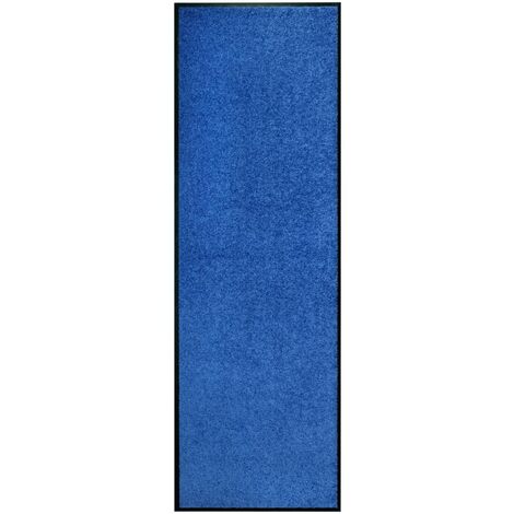 FIMEI Paillasson lavable Bleu 60x180 cm