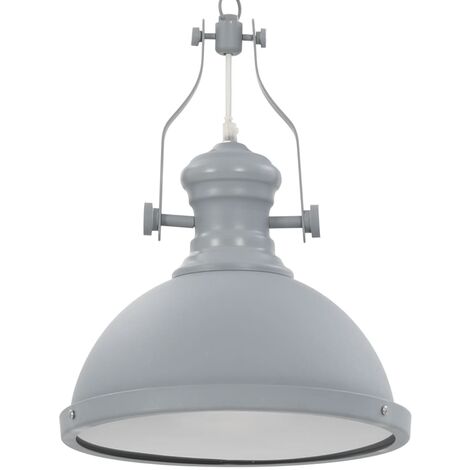 FIMEI Plafonnier Gris Rond E27