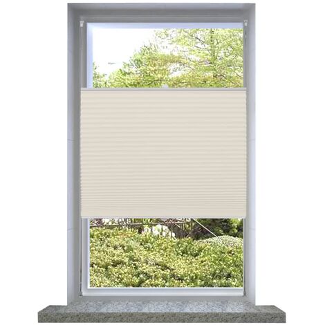 FIMEI Plisse Store 40x100cm Crème