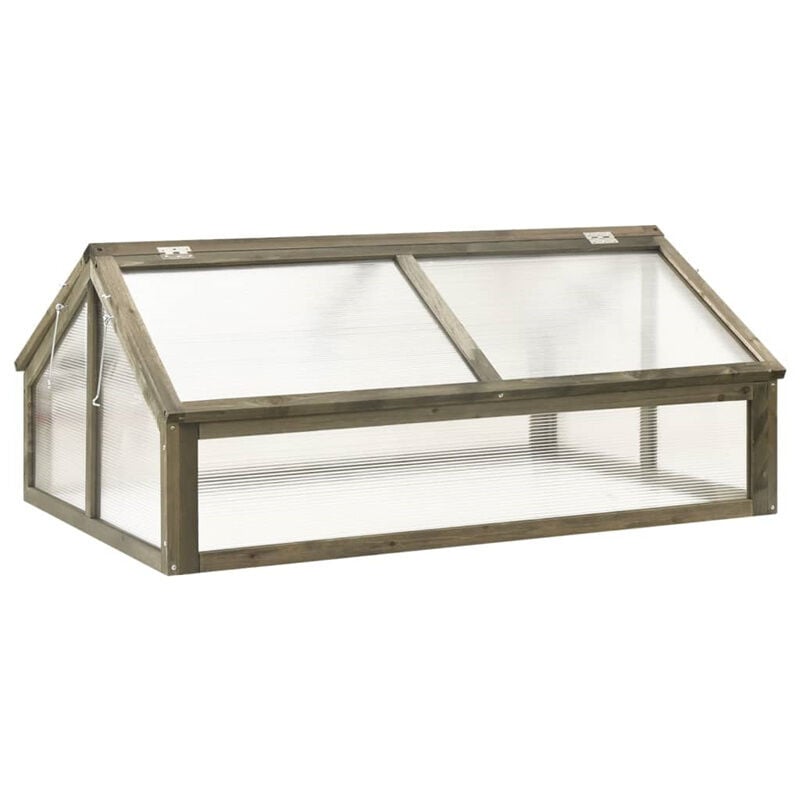 Fimei - Serre Gris 114x80x50 cm Bois de sapin