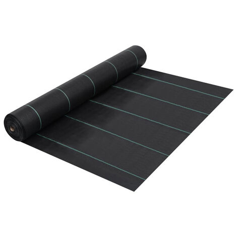 FIMEI Toile de paillage Noir 2x10 m PP