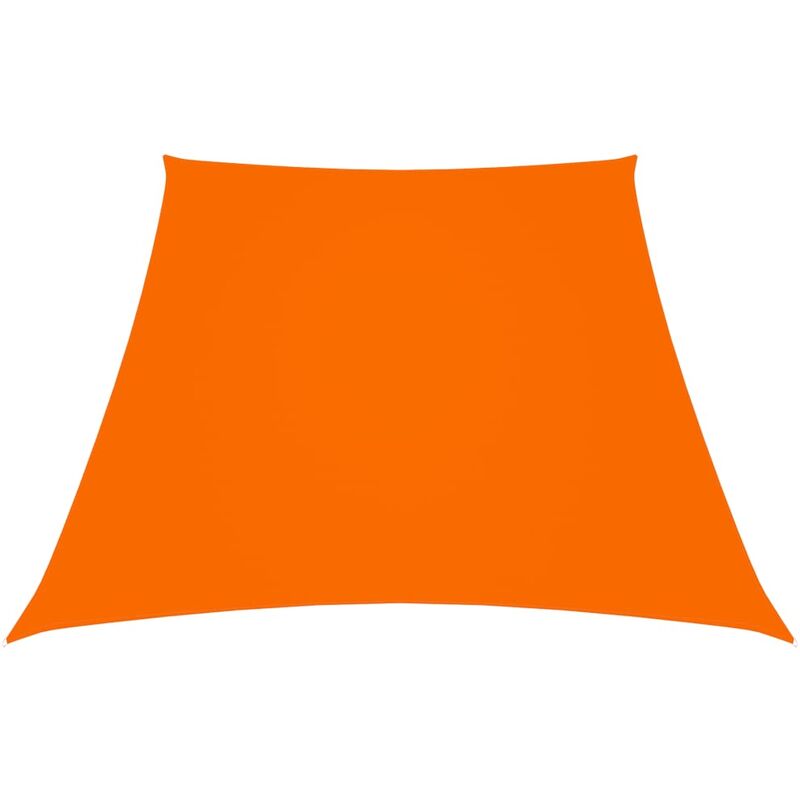 Fimei - Voile de parasol Tissu Oxford trapèze 3/4x2 m Orange