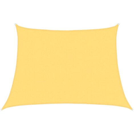 FIMEI Voile d'ombrage 160 g/m² Beige 4/5x3 m PEHD