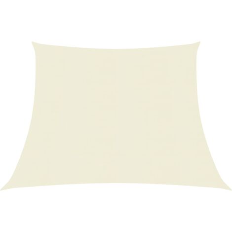 FIMEI Voile d'ombrage 160 g/m² Crème 3/4x3 m PEHD