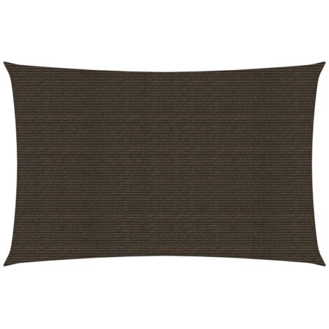 FIMEI Voile d'ombrage 160 g/m² Marron 4x6 m PEHD