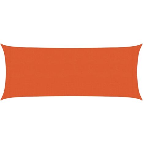 FIMEI Voile d'ombrage 160 g/m² Orange 2x5 m PEHD