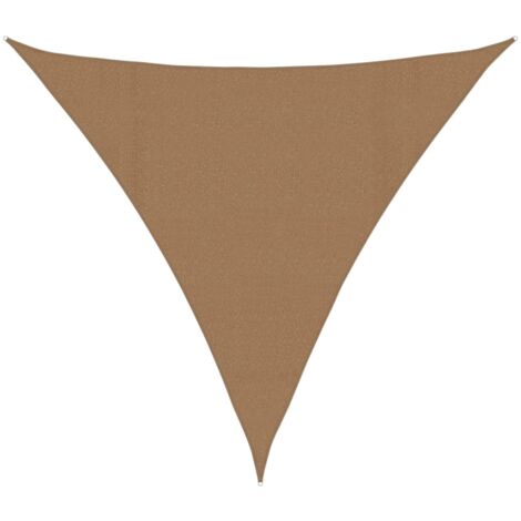 FIMEI Voile d'ombrage 160 g/m² Taupe 4,5x4,5x4,5 m PEHD