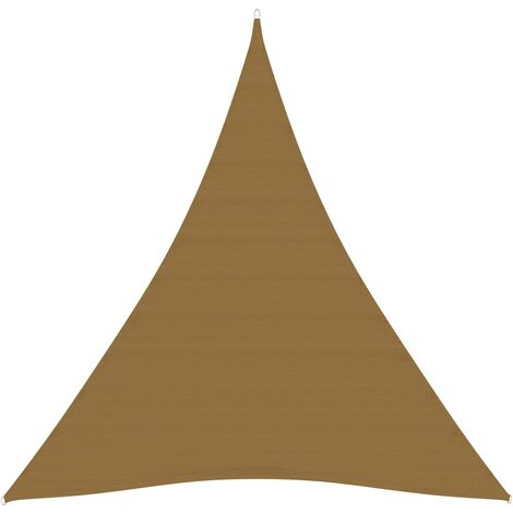 FIMEI Voile d'ombrage 160 g/m² Taupe 4x5x5 m PEHD