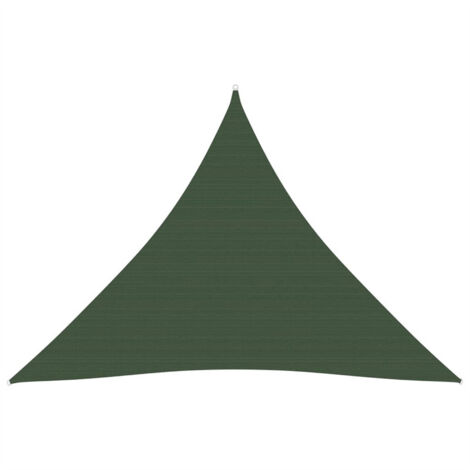 FIMEI Voile d'ombrage 160 g/m² Vert foncé 4x4x4 m PEHD