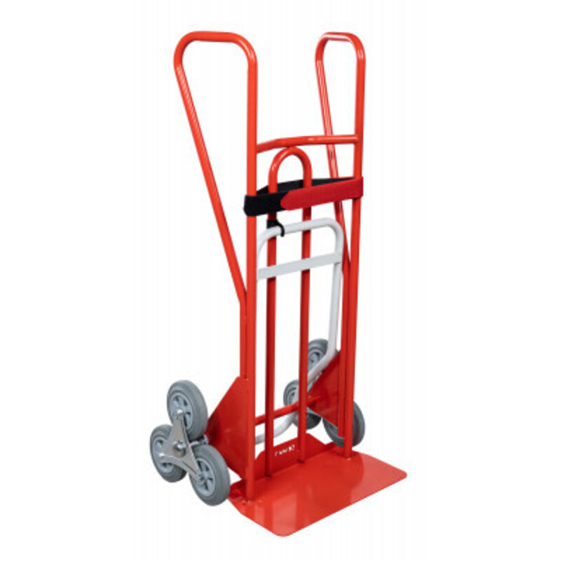 Diable 250 kg bavette mixte roues étoiles gris non tachant - Fimm