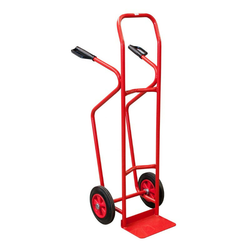 Fimm - Diable CU 250 kg charges hautes bavette fixe roues caoutchouc