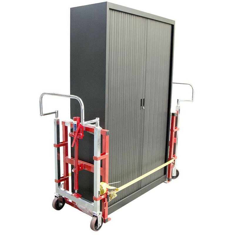 Diable élévateur jumelé charge 1800 kg 600 x 60 mm 2 poignées orientables à 180° - Fimm