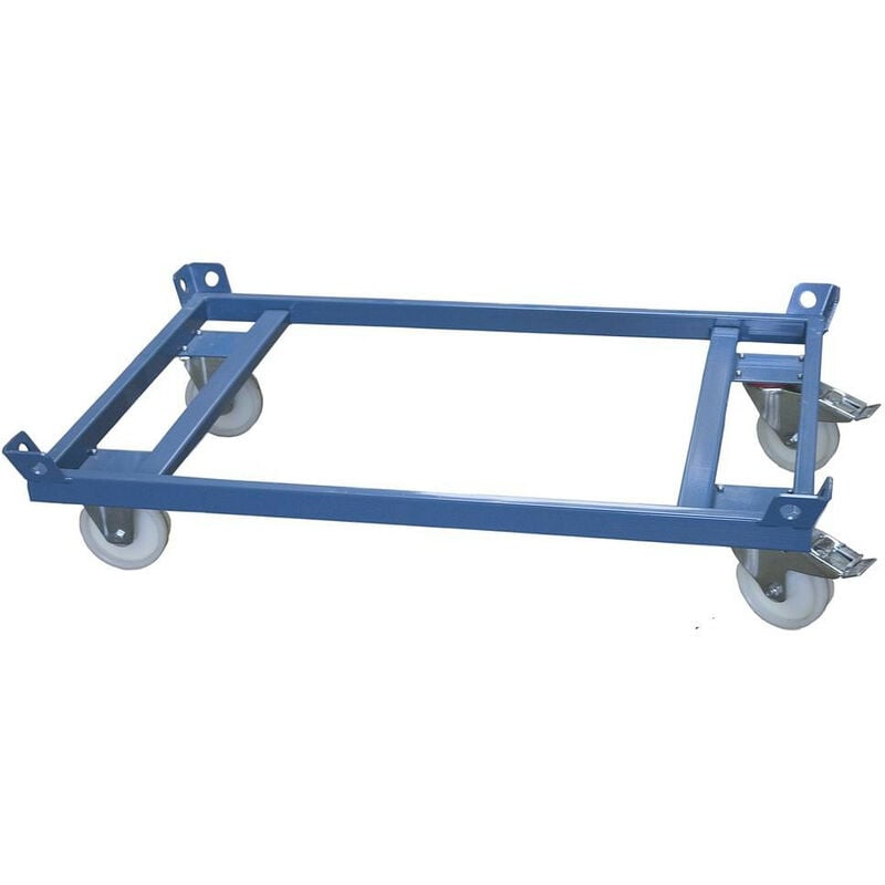 Fimm - Rouleur charge lourde 1000 kg 1200 x 800 mm Diam roues nylon 150 mm