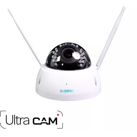 [FIN DE SÉRIE] Caméra compatible UltraCAM - WiFi DC12V / Intelligente / 2K / Anti-Vandale IK10 / Zoom Optique 5X / IP66