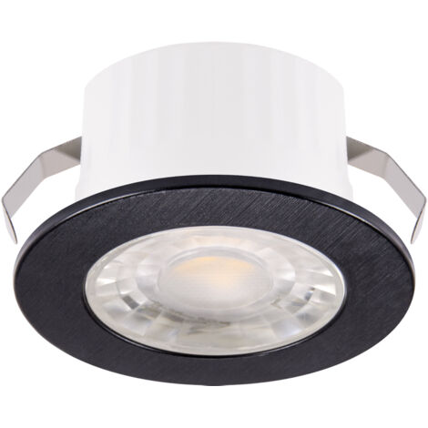 FIN LED C 3W BLACK 4000K IP44                                                                            - Luce NATURALE