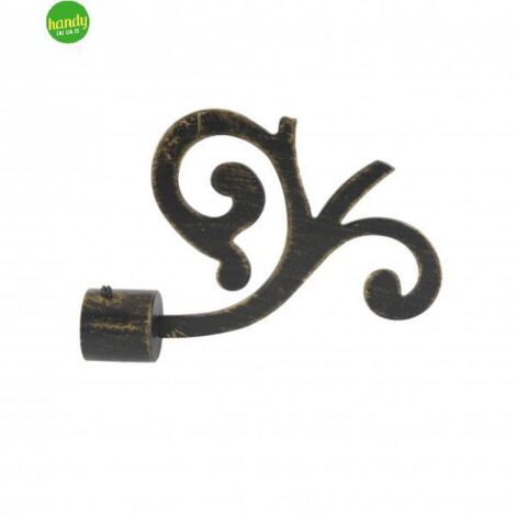 Finale Cintacor fiore nero-oro 1 pz