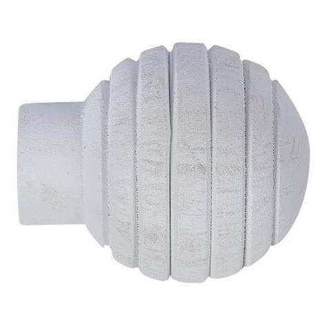 Finale Cintacor modello sfera bianco-beige 2 pz
