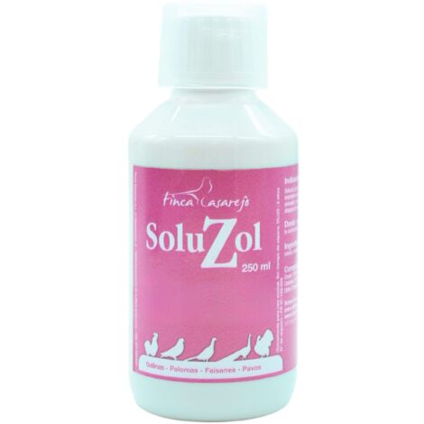 FINCA CASAREJO Soluzol 250ML – Complemento nutricional natural para gallinas y aves – Apoyo digestivo y bienestar intestinal – 100 % vegetal