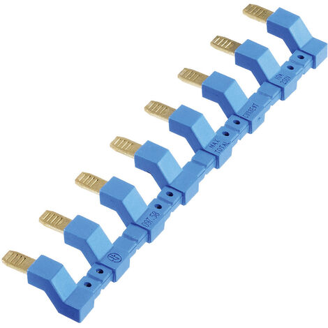 Finder 097.58 Kammbrücke  Polzahl: 8  Blau  1 St.