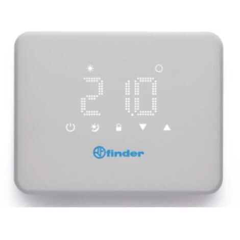 FINDER 1C9190030W07 - Cronotermostato connesso comandabile da App WiFi BLISS