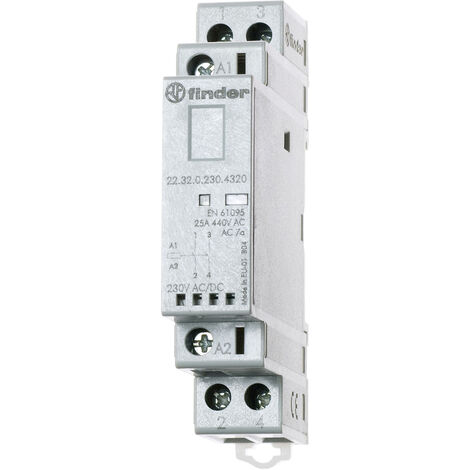 Finder 22.32.0.024.1320 Installationsschütz  2 Schließer  250 V/AC, 440 V/AC     1 St.