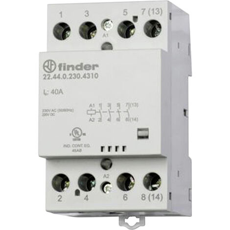 Finder 22.44.0.230.4610 Installationsschütz  2 Öffner, 2 Schließer  440 V/AC     1 St.