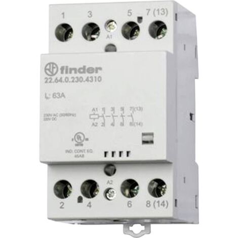 Finder 22.64.0.024.4610 Contacteur d'installation 2 NF (R), 2 NO (T) 440 V/AC 1 pc(s) W418222