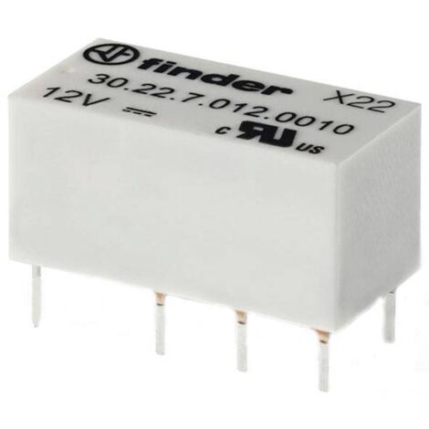 Finder 30.22.7.024.0020 Relais pour circuits imprimés 24 V/DC 2 A 2 inverseurs (RT) 1 pc(s) Q523773