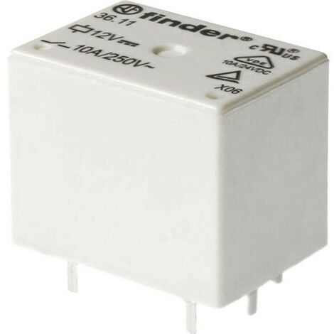 Finder 36.11.9.006.4011 Relais pour circuits imprimés 6 V/DC 10 A 1 inverseur (RT) 1 pc(s) S72788