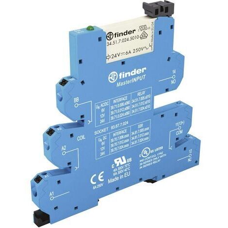 Finder 39.71.8.230.5060 Interface relais 230 V/AC 6 A 1 inverseur (RT) 1 pc(s)