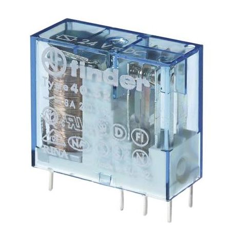 Finder 40.52.7.005.0000 Relais pour circuits imprimés 5 V/DC 8 A 2 inverseurs (RT) 1 pc(s) C155511