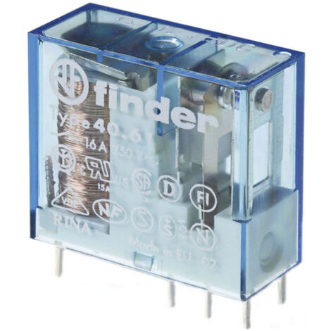 Finder 40.61.7.012.1000 Relais 250 V/AC, 400 V/AC   1 St.
