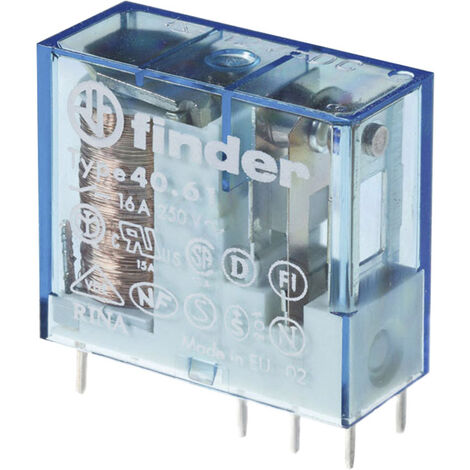 Finder 40.61.7.024.4001 Printrelais 24 V/DC 16 A 1 Wechsler 1 St.