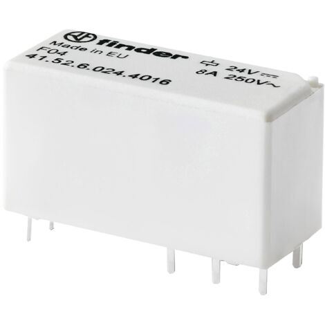 Finder 41.52.6.012.4016 Relais pour circuits imprimés 12 V/DC 8 A 2 inverseurs (RT) 1 pc(s) W908081