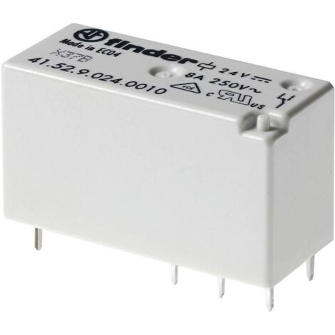 Finder 41.52.9.110.0010 Relais pour circuits imprimés 110 V/DC 8 A 2 inverseurs (RT) 1 pc(s) Y528413