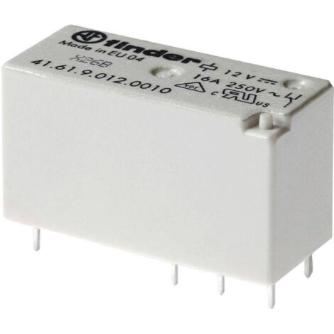 FINDER 41.61.9.005.0010 RELAIS POUR CIRCUITS IMPRIMÉS 5 V/DC 16 A 1 INVERSEUR (RT) 20 PC(S) 416190050010