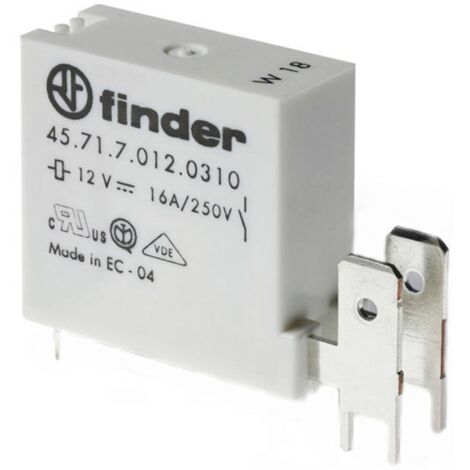 Finder 45.71.7.048.1310 Relais pour circuits imprimés 48 V/DC 16 A 1 NO (T) 1 pc(s) V519963