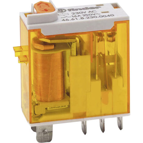 Produktbild von FINDER 40.52.7.012.0000 Steckrelais 12V DPDT – 8 A, 250 V, Durchsteckmontage, Silber-Nickel – Für Allgemeine Schaltanwendungen & Industrie