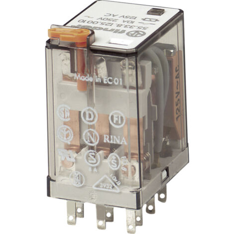 Finder 55.33.8.110.0010 Steckrelais 110 V/AC 10 A 3 Wechsler 1 St.