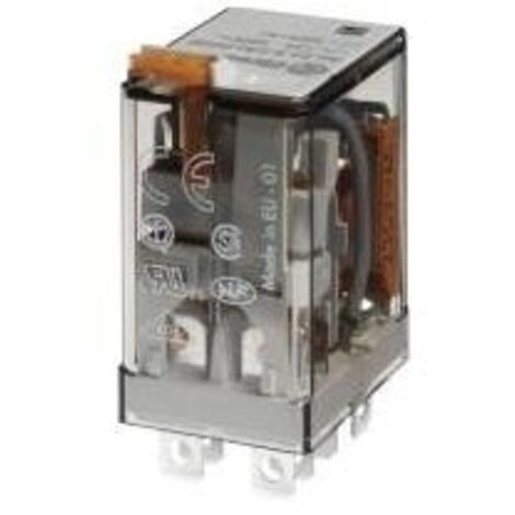 Finder 56.32.9.006.0040 Relè ad innesto 6 V/DC 12 A 2 scambi 1 pz.