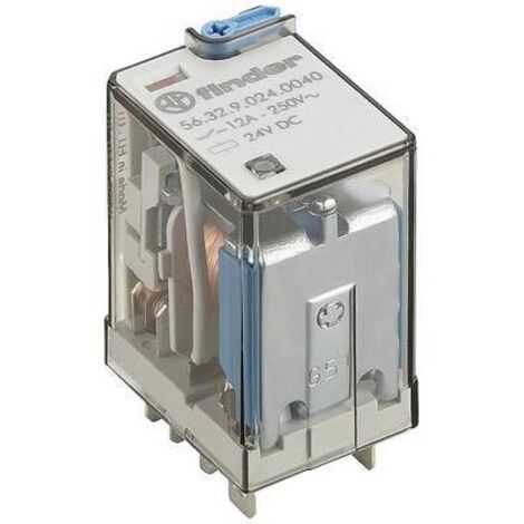 Finder 56.32.9.012.0090 Relais enfichable 12 V/DC 12 A 2 inverseurs (RT) 1 pc(s) Y525643