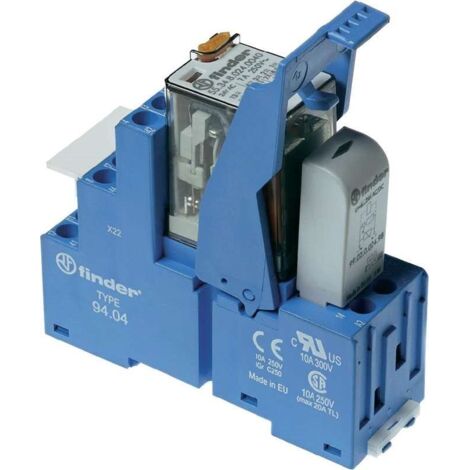 Finder 58.34.8.230.0062 Modulo relè Tensione nom.: 230 V/AC Corrente di commut. max.: 7 A 4 scambi 1 pz.