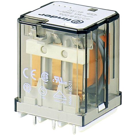 Finder 62.23.8.230.4000 Relais pour circuits imprimés 230 V/AC 16 A 3 inverseurs (RT) 1 pc(s)