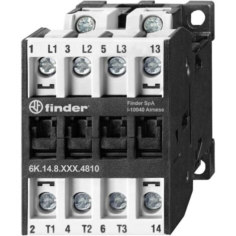 Finder 6K.14.8.230.4710 Relais industriel 3 NO (T), 1 NF (R) 4 kW 230 V/AC 10 A 1 pc(s)