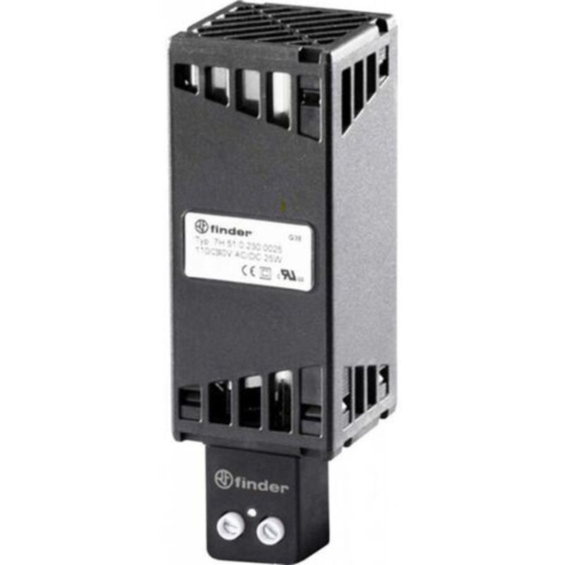 Finder 7H.51.0.230.0025 Heater 110-230V 25W 125x41x41mm 1pc