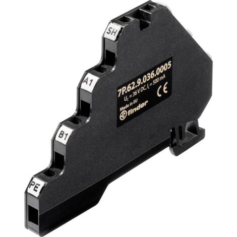 Finder 7P.62.9.009.0485 Paraspirapoggio Nero Rail DIN