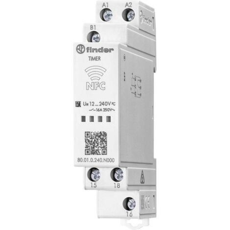 Finder 80010240N000 80.01.0.240.N000 Relais temporisé multifonction 1 pc(s) Plage temporelle: 2 s - 24 h