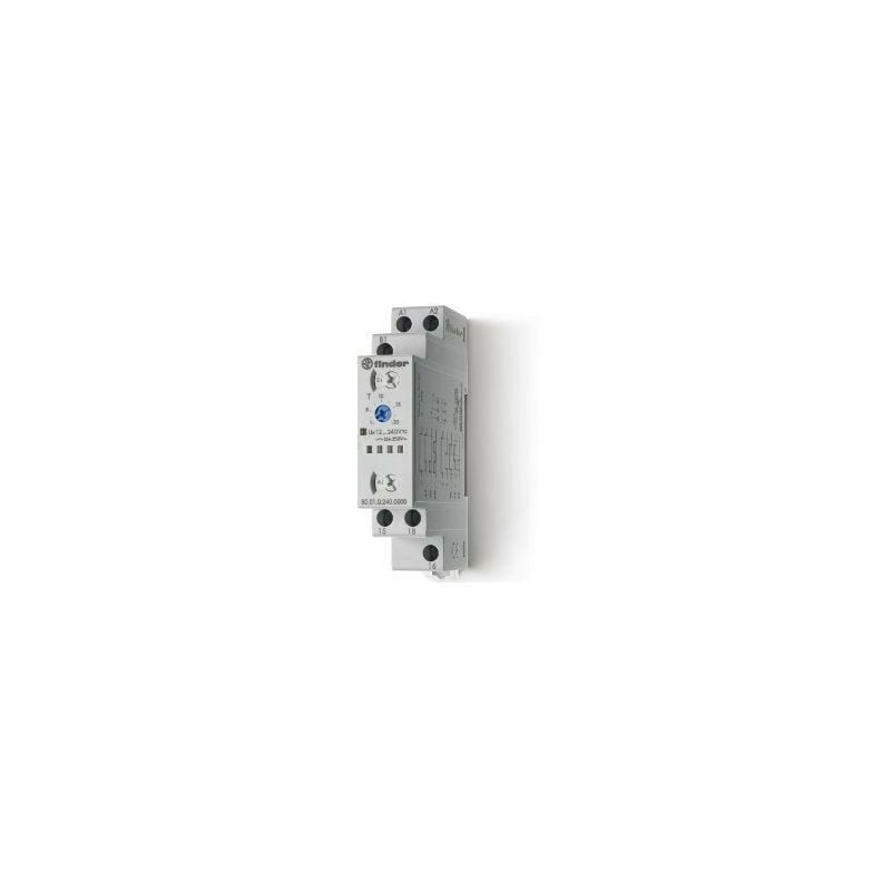 Finder - Minuterie 0,1s a 24h 12v-230vdc/ac Spdt 80.91.0.240.0000