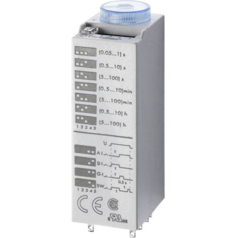 Finder 85.02 relè temporizzato multifunzione 12 V