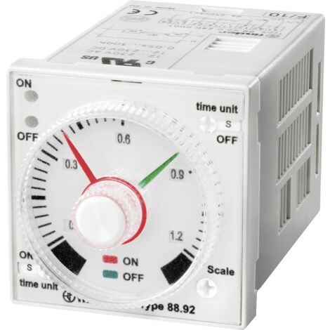 Finder 88.92.0.240.0001 88.92.0.240.0001 Relais temporisé pour montage frontal 1 pc(s) Plage temporelle: 1.2 - 1080000 s 2 inverseurs (RT) W418762